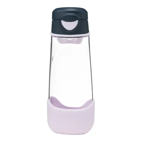 b.box Sport lahev na pití 600 ml - indigo/růžová