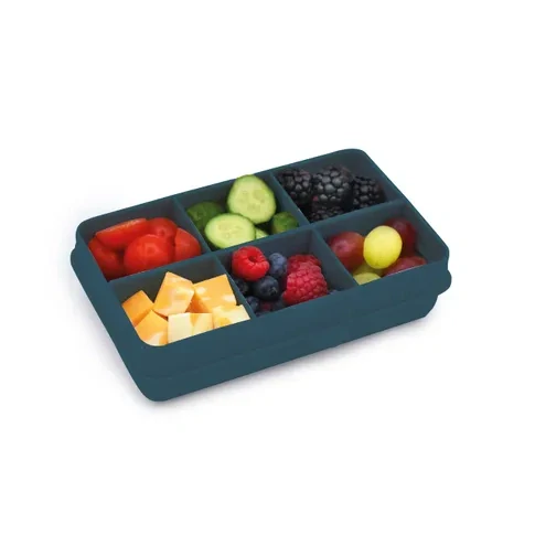 Melii Snackle Box krabička na svačinu mini - Luxe modrá 684 ml