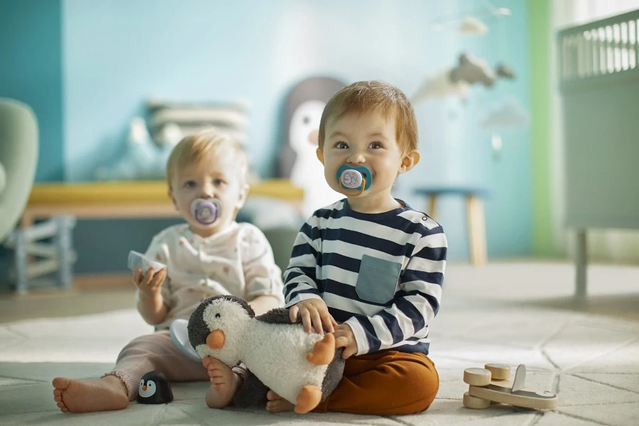 Philips AVENT Šidítko Ultra air Zvířátko 0-6m dívka, 2 ks