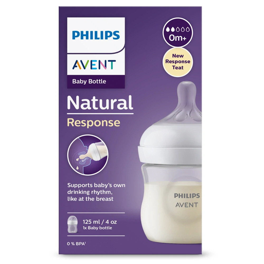 Philips AVENT Láhev Natural Response 125 ml, 0m+