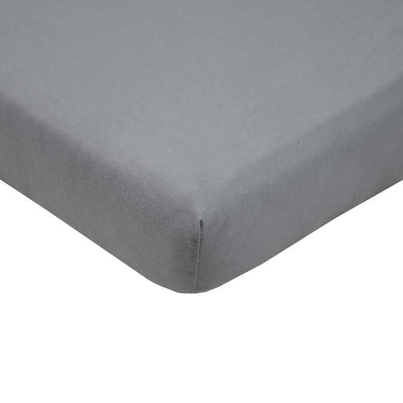Plachta Jersey s gumou 120 x 60 cm, šedá