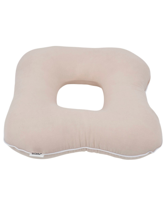 Poporodní polštář mušelínový, pudrově růžová 40x40 cm