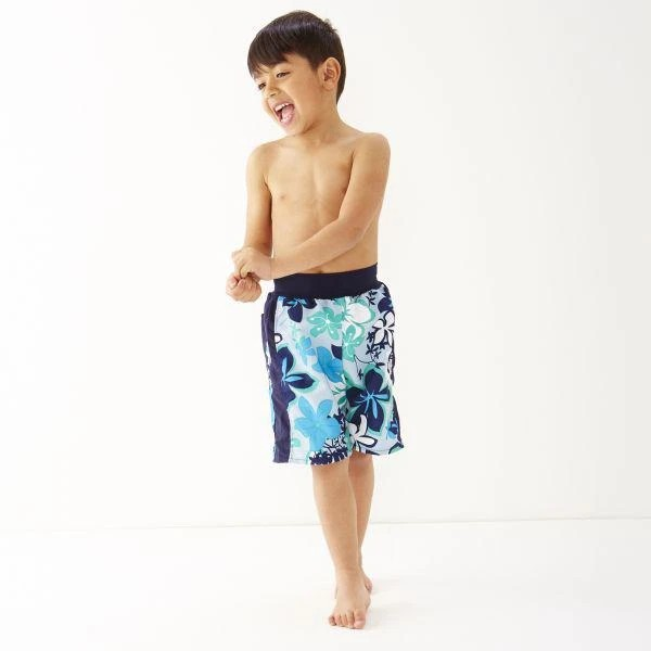 Splash about Plážové UV šortky pro děti Modrá, 2-4 roky