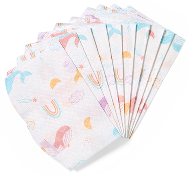 Jednorázové dětské bryndáčky pro děti - 10 ks