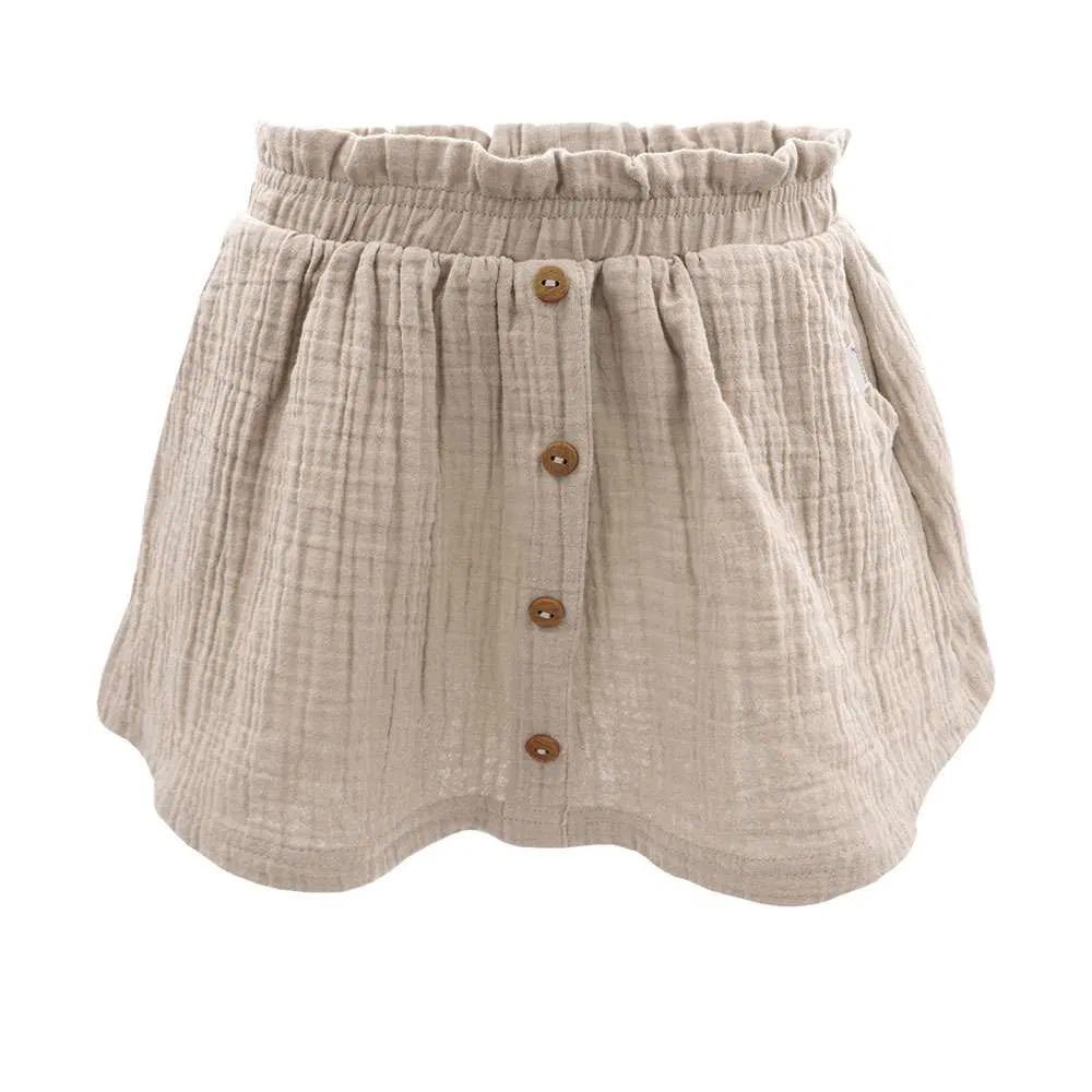 Mušelínová sukně GOTS MINI GIRL, vel. 98/104