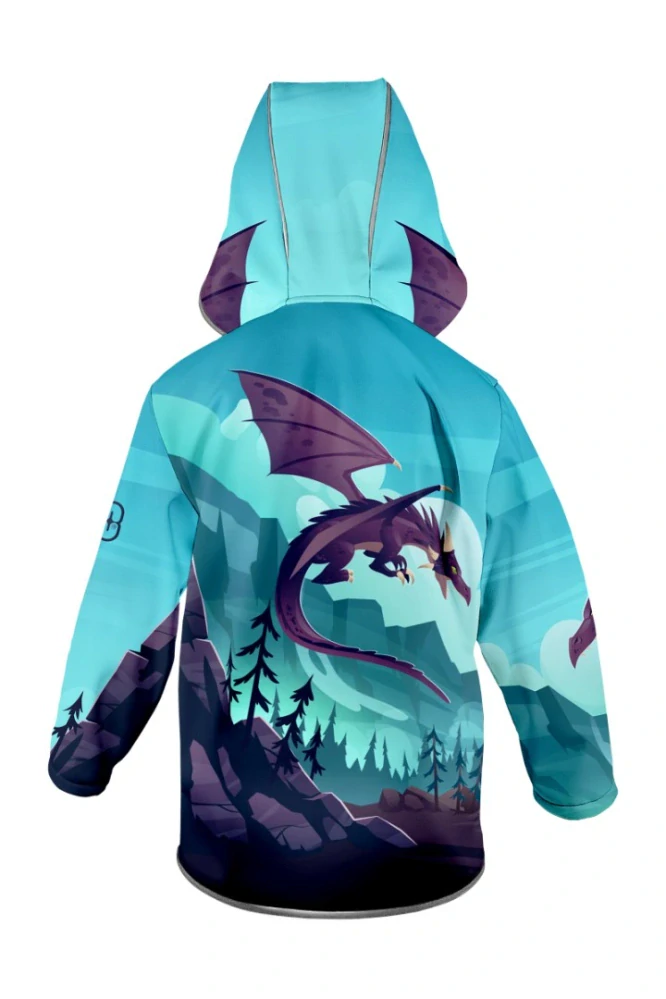 Wamu Softshellová bunda dětská, DRAGON FANTASY