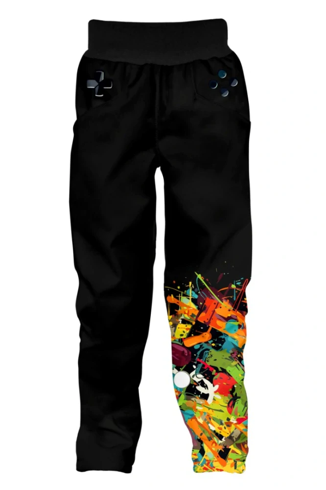 Wamu Softshellové kalhoty dětské, GAME ON