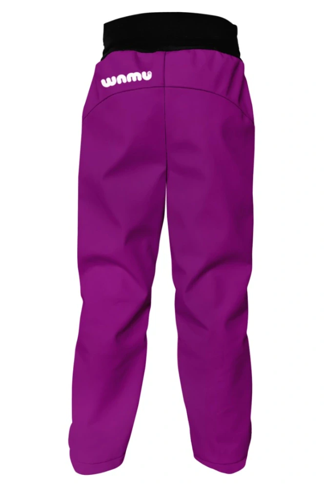 Wamu Softshellové kalhoty dětské, FUCHSIOVÁ