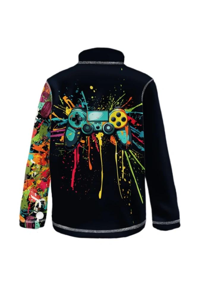 Wamu Fleecová mikina dětská, GAME ON