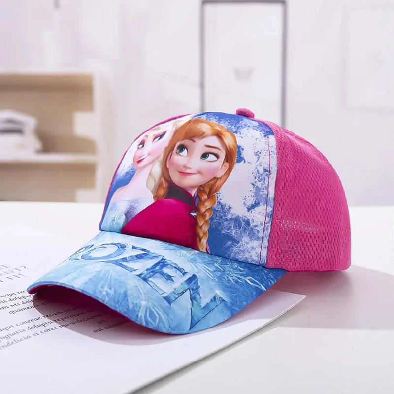 Dětská kšiltovka Frozen Elsa a Anna s potiskem, vel. M