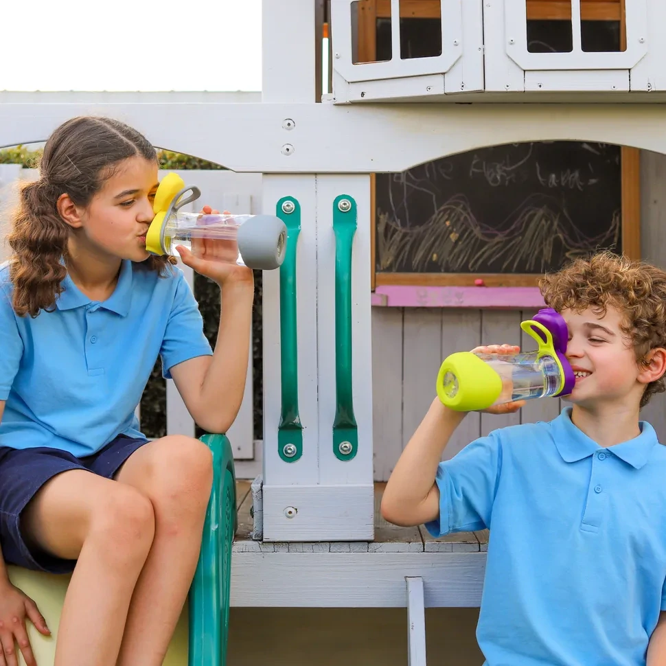 B.Box Sport láhev na pití 600 ml - modrá/zelená