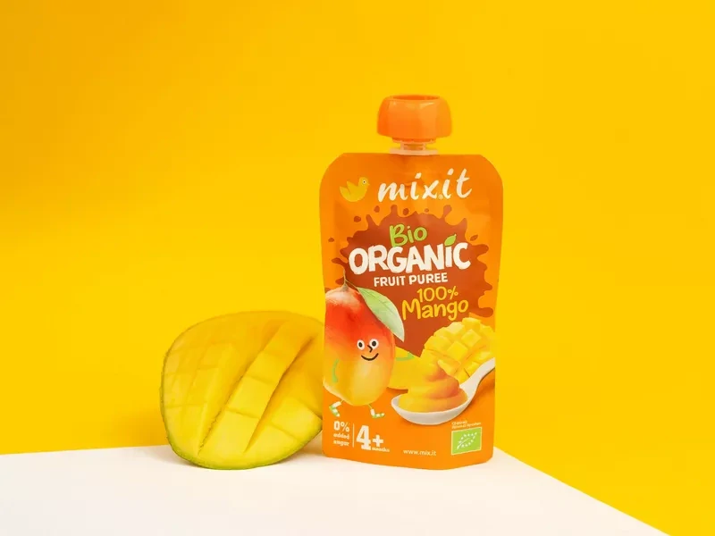 Mixit BIO kapsička ovocné pyré 100% Mango 100 g