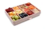 Melii Snackle Box krabička na svačinu 1368 ml - růžová
