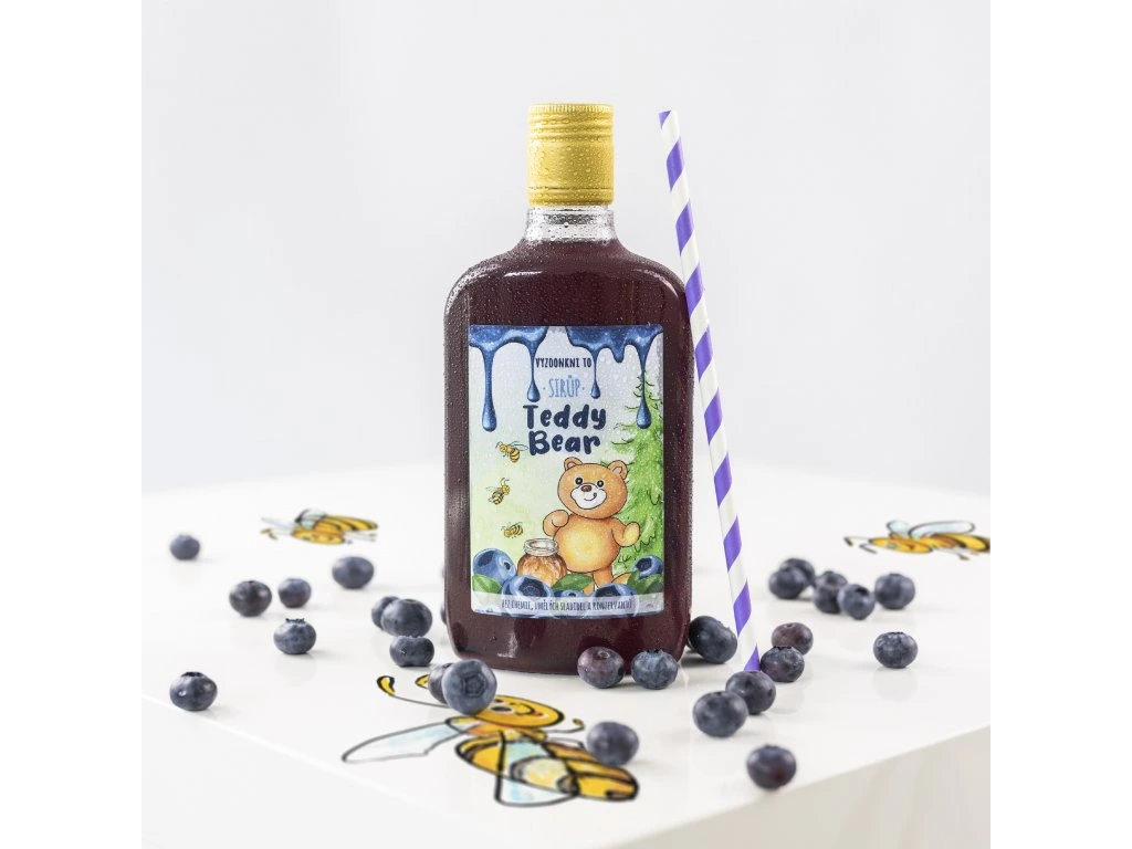 Lipoo TEDDY BEAR SIRUP, 500 ml