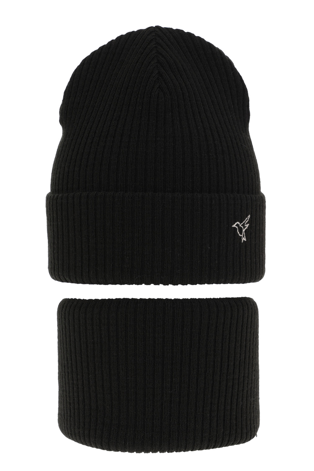 Agbo Komplet zimní dívčí: čepice a tunel Rosetta, vel. 54/58