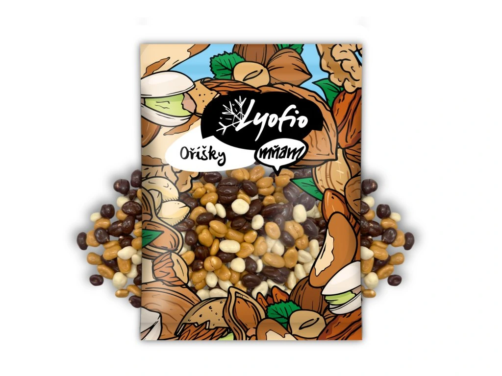Lyofio Arašídy mix v čokoládě 200g