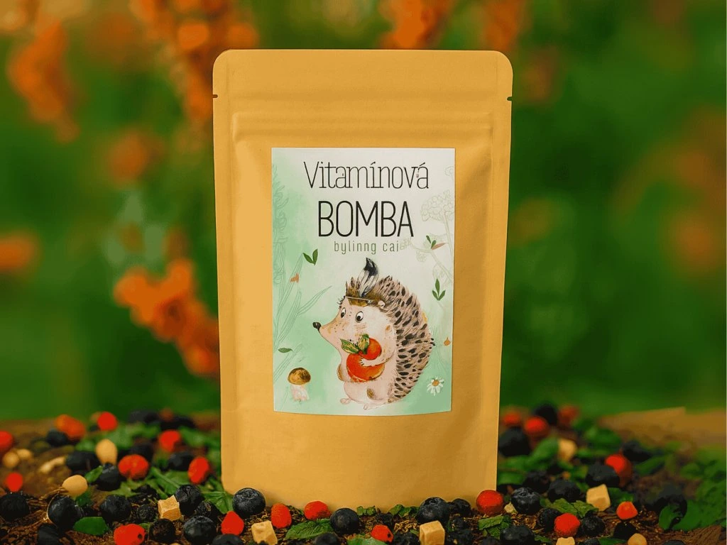 LIPOO VITAMÍNOVÁ BOMBA - BYLINNÝ ČAJ, 75g