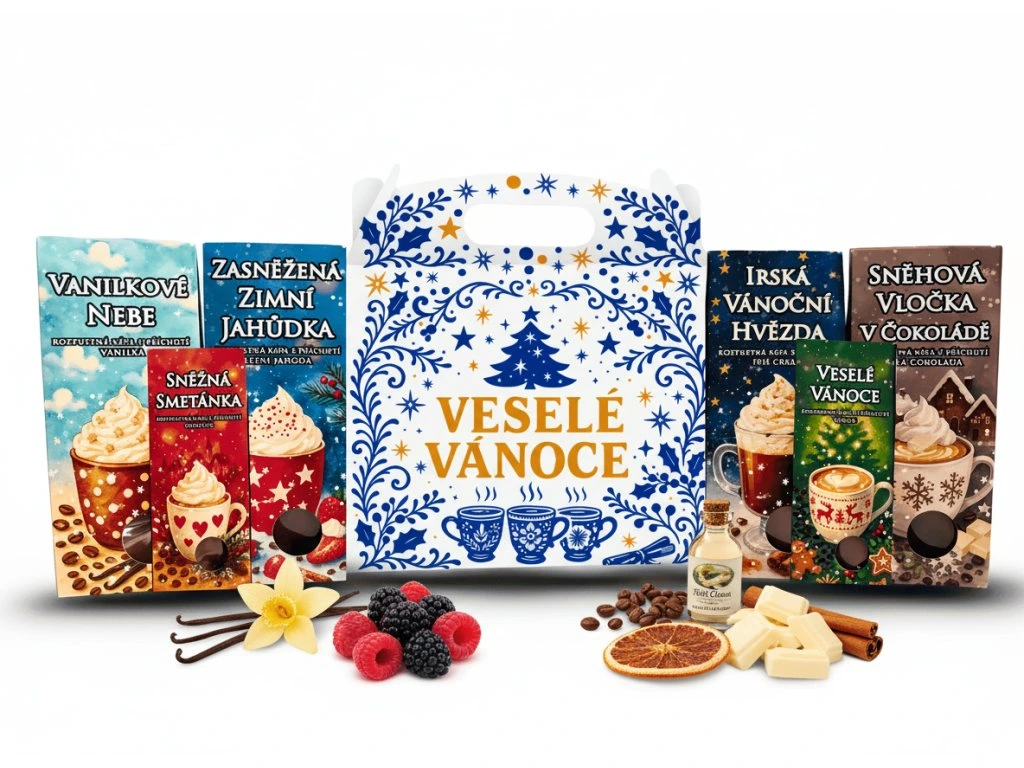 Lipoo DOLCE VITA - VÁNOČNÍ KÁVOVÝ BOX