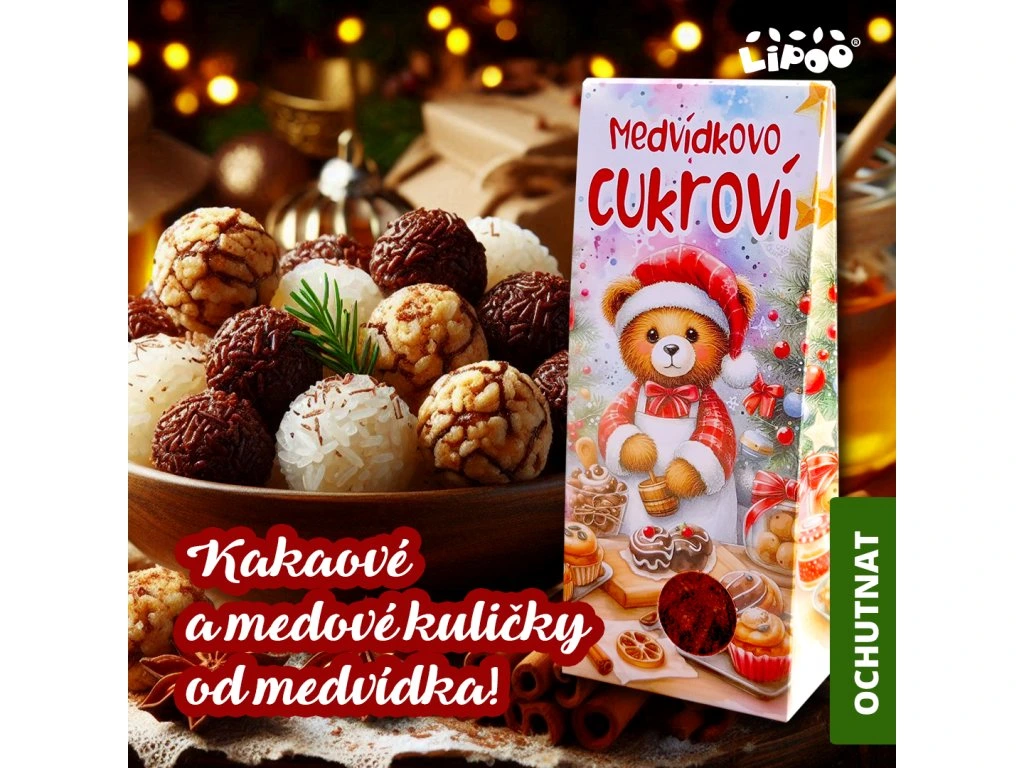 Lipoo MEDVÍDKOVO CUKROVÍ 30g