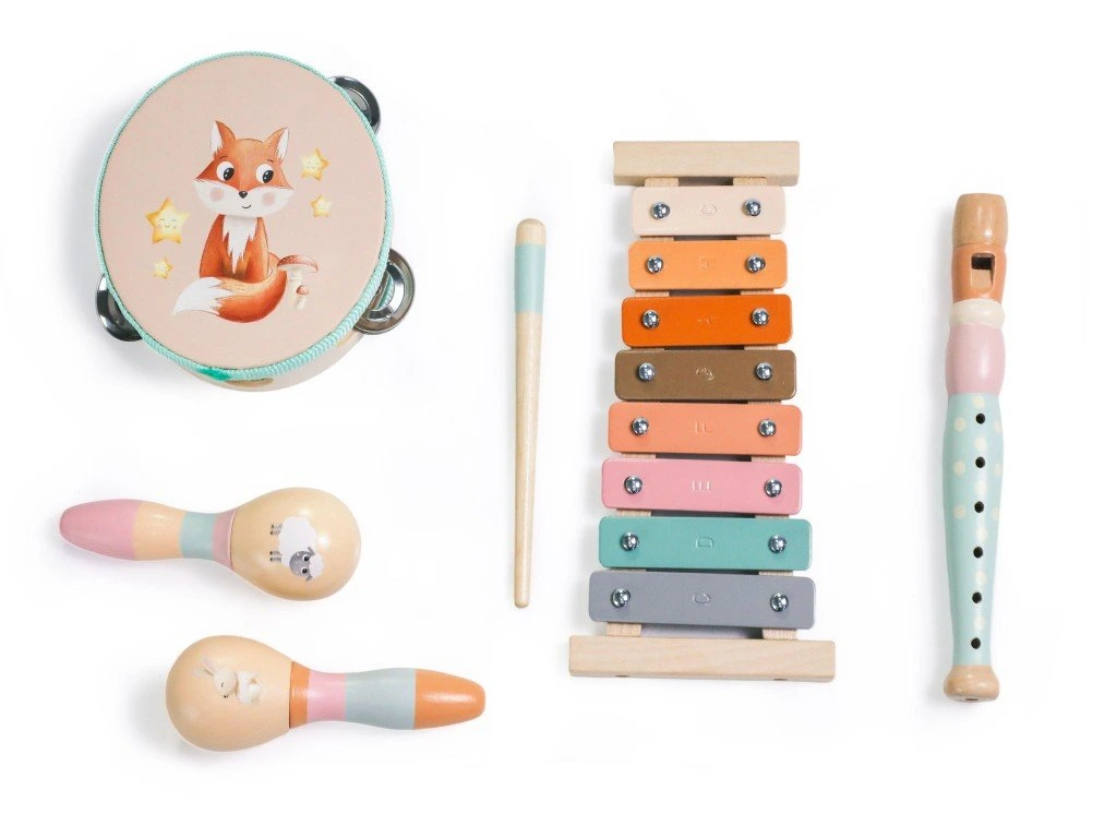 eliNeli Sada hudebních nástrojů pro děti - zvířátka
