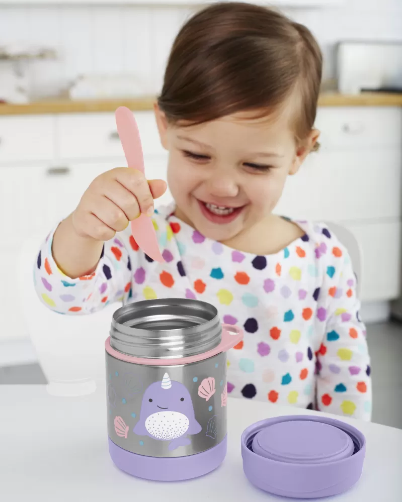 Skip Hop Zoo Termoska na jídlo se lžičko/vidličkou 325ml, 12m+ Narval