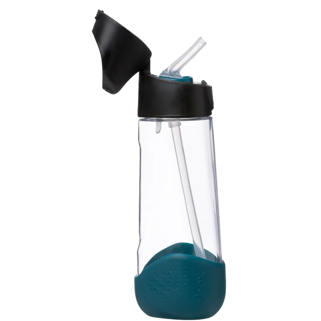b.box lahev na pití s brčkem night vision 600 ml