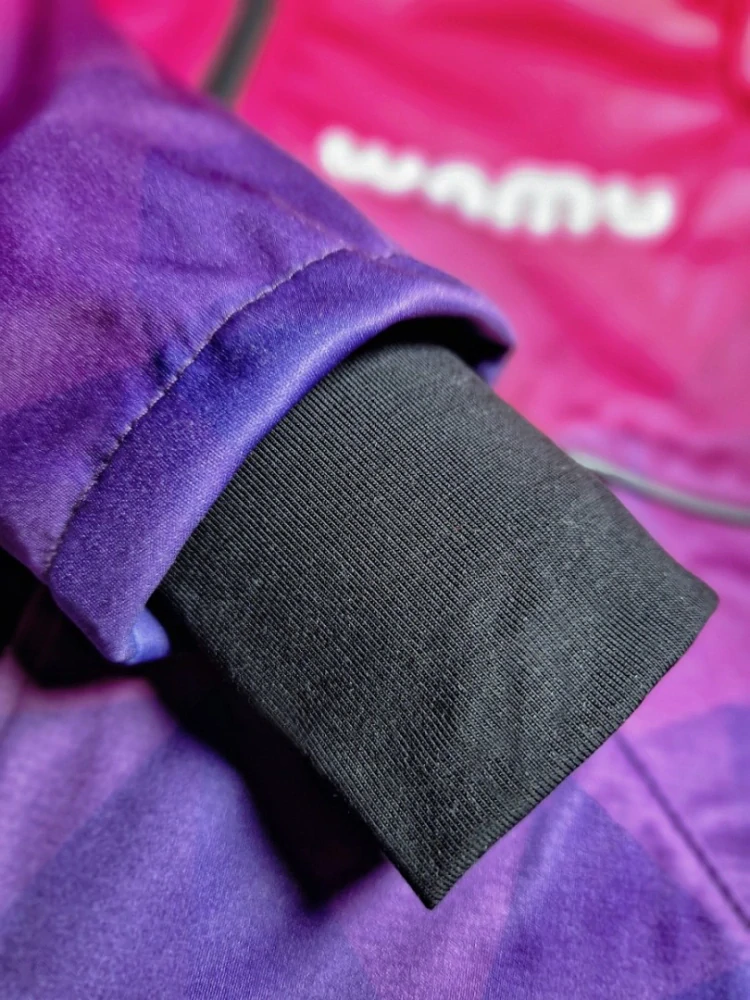 Wamu Softshellová bunda dětská, MOZAIKA, fialová