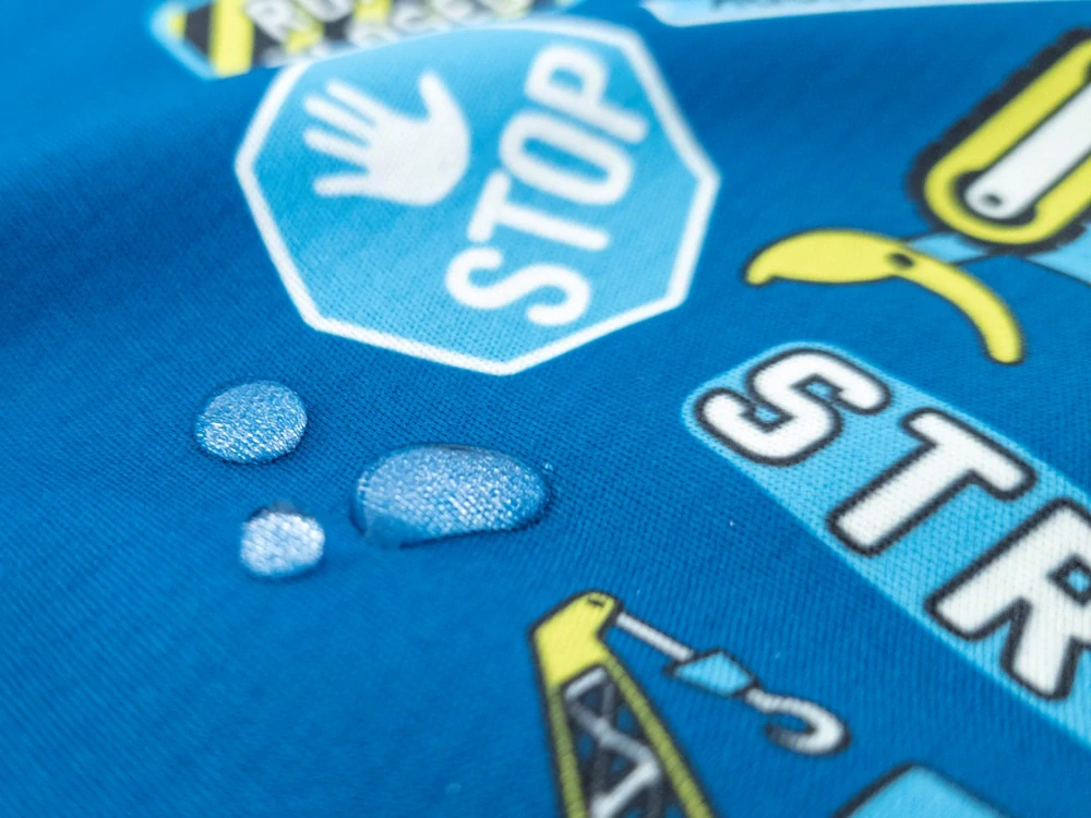 Wamu Softshellová bunda dětská, BAGR, modrá