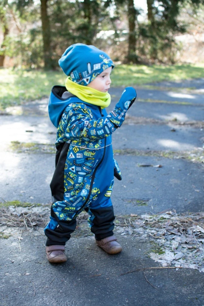 Wamu Softshellová kombinéza dětská, BAGR