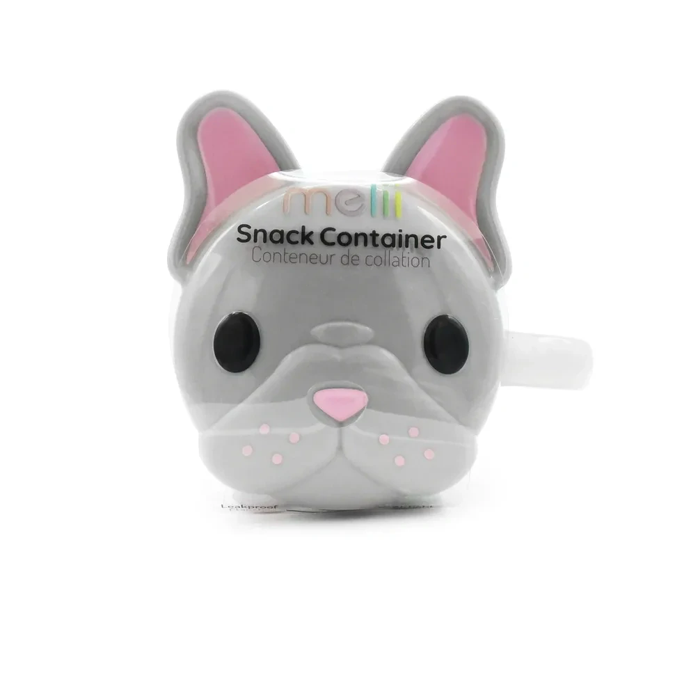 Melii Miska na svačinu s cestovním víčkem 210 ml - Buldoček