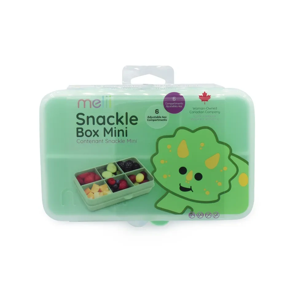 Melii Snackle Box krabička na svačinu mini - Dinosaur 684 ml