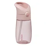 b.box Láhev na pití s brčkem Junior 380 ml - blush crush