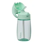 b.box Láhev na pití s brčkem Junior 380 ml - spearmint
