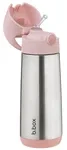 b.box Termoska na pití s brčkem 500 ml - blush crush