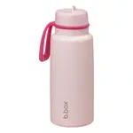 b.box Nerezová termolahev s brčkem 1l - pink paradise