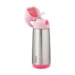 b.box Termoska na pití s brčkem 500 ml - flamingo fizz