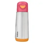 b.box Termoska na pití sport 500 ml - růžová/oranžová