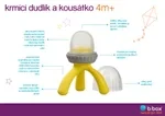 b.box Krmící dudlík a kousátko - světle modré