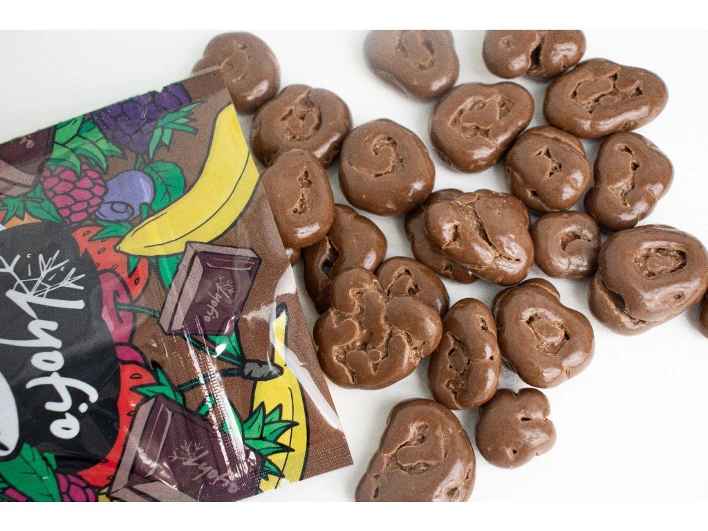 Lyofio Lyofilizované plátky jahod v mléčné čokoládě 200 g