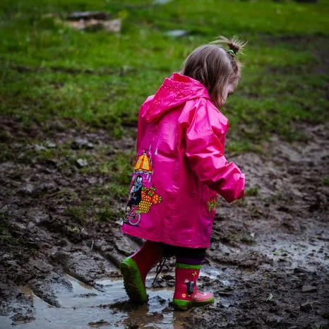 PIDILIDI Pláštěnka Krtek, růžová, vel. 92