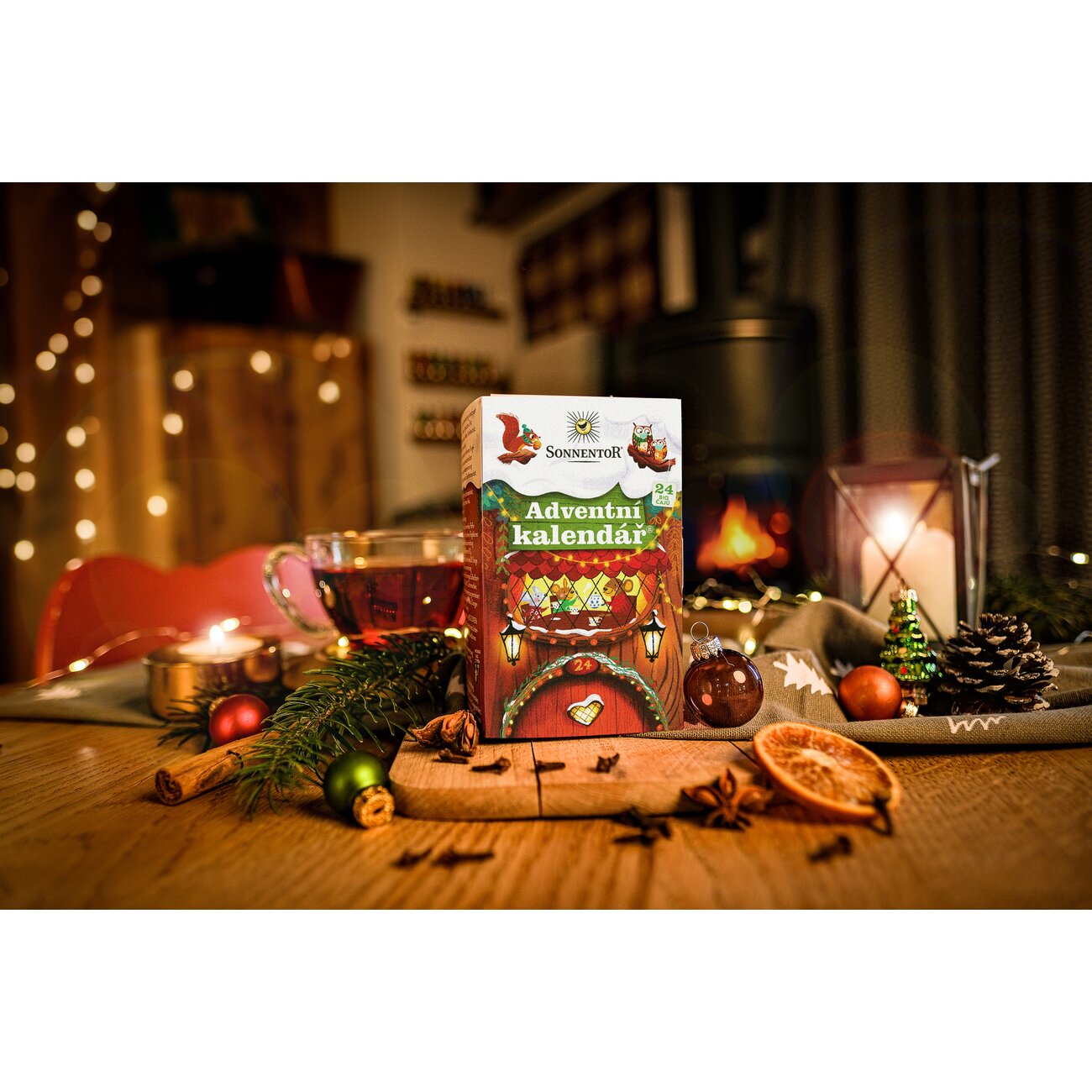 Sonnentor Adventní kalendář 24 čajů