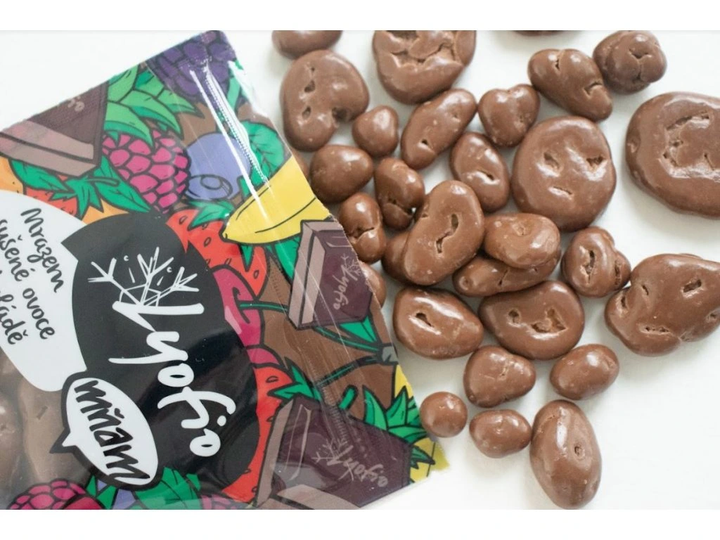 Lyofio Lyofilizovaný banán v mléčné čokoládě 200 g