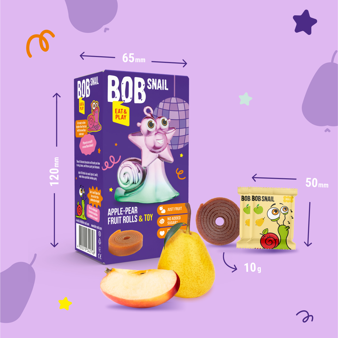 Bob snail Šnek EAT&PLAY 20g