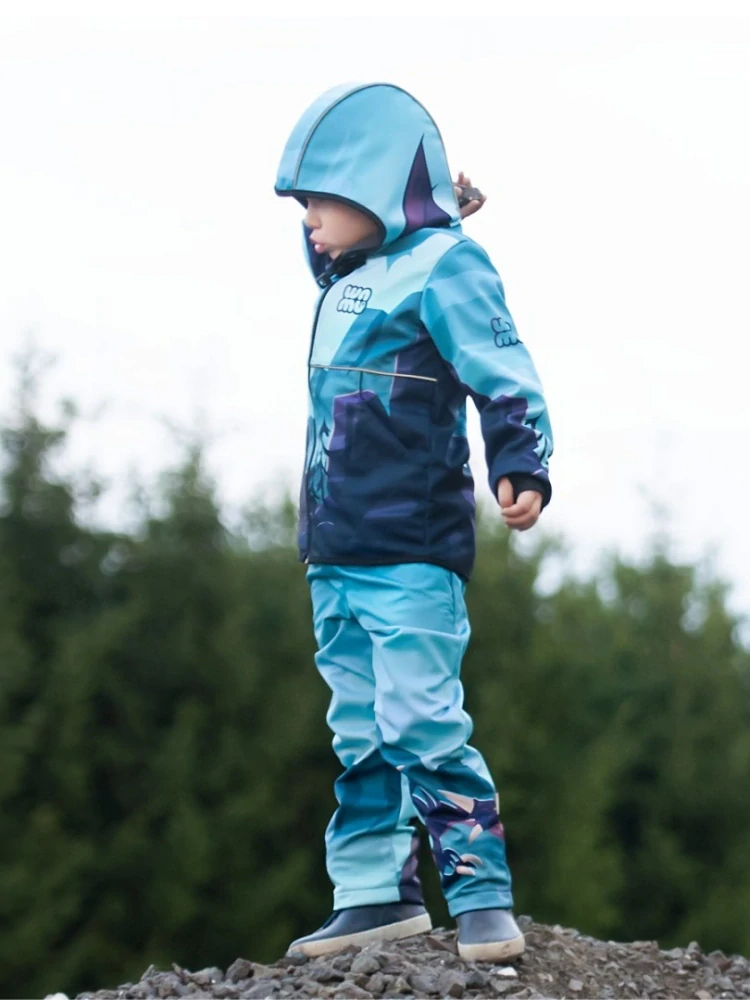 Wamu Softshellové kalhoty dětské, DRAGON FANTASY