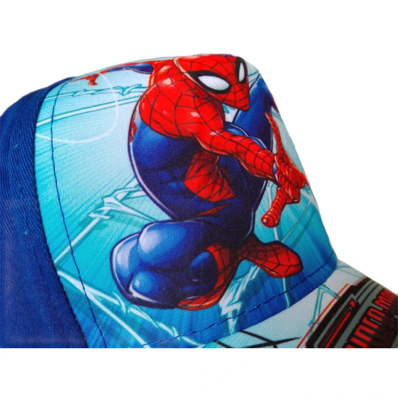 Dětská kšiltovka Spiderman v akci s potiskem M