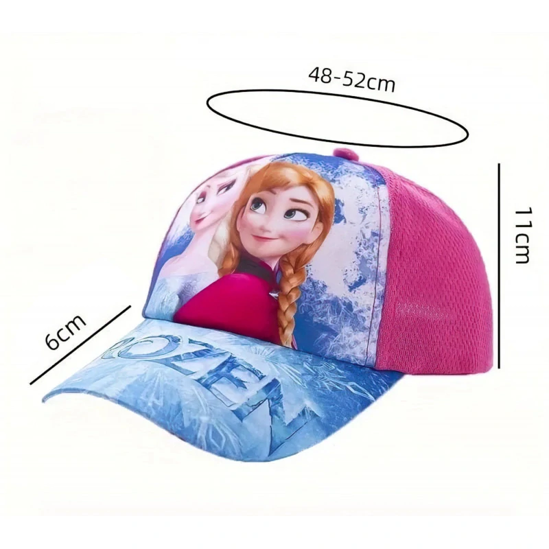 Dětská kšiltovka Frozen Elsa a Anna s potiskem, vel. M