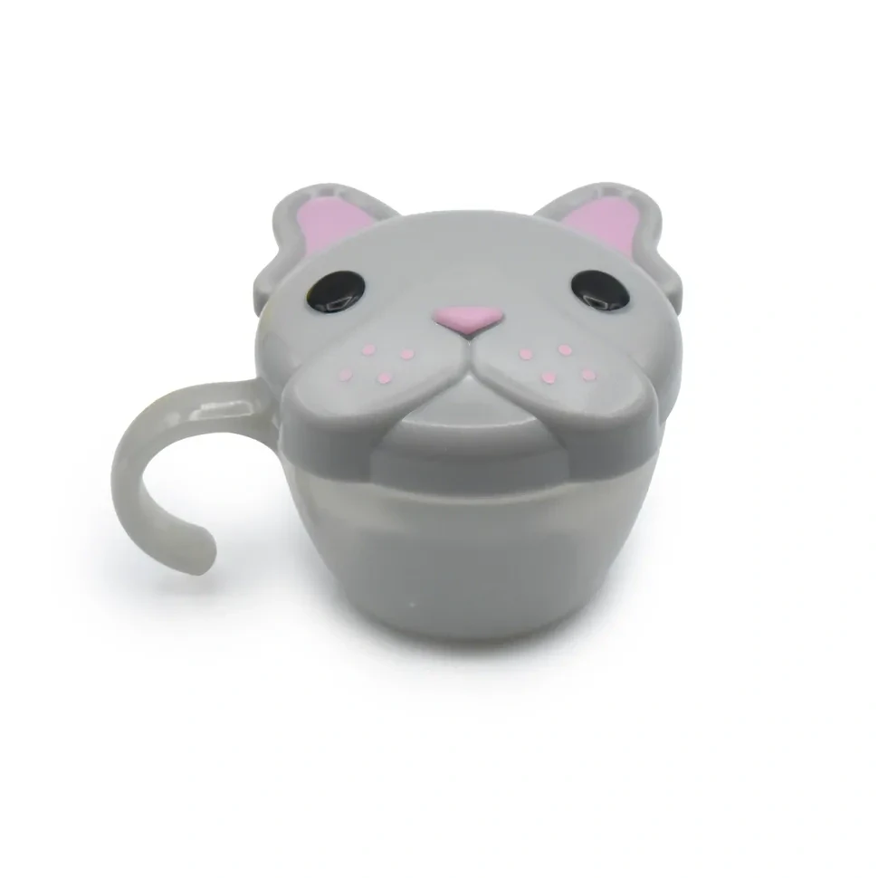 Melii Miska na svačinu s cestovním víčkem 210 ml - Buldoček