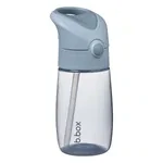 b.box Láhev na pití s brčkem Junior 380 ml - chill out