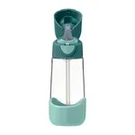 b.box Lahev na pití s brčkem 450 ml - emerald forest