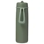 b.box Nerezová termolahev s brčkem 690 ml - olive
